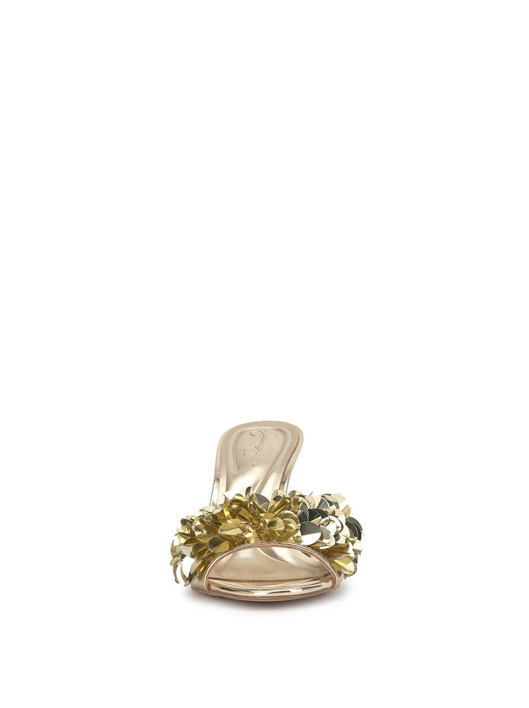 Palora High Heel in Light Gold