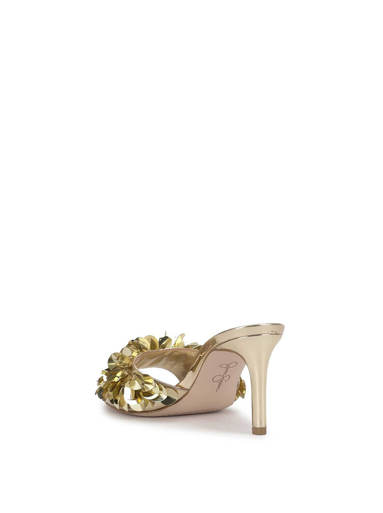 Palora High Heel in Light Gold