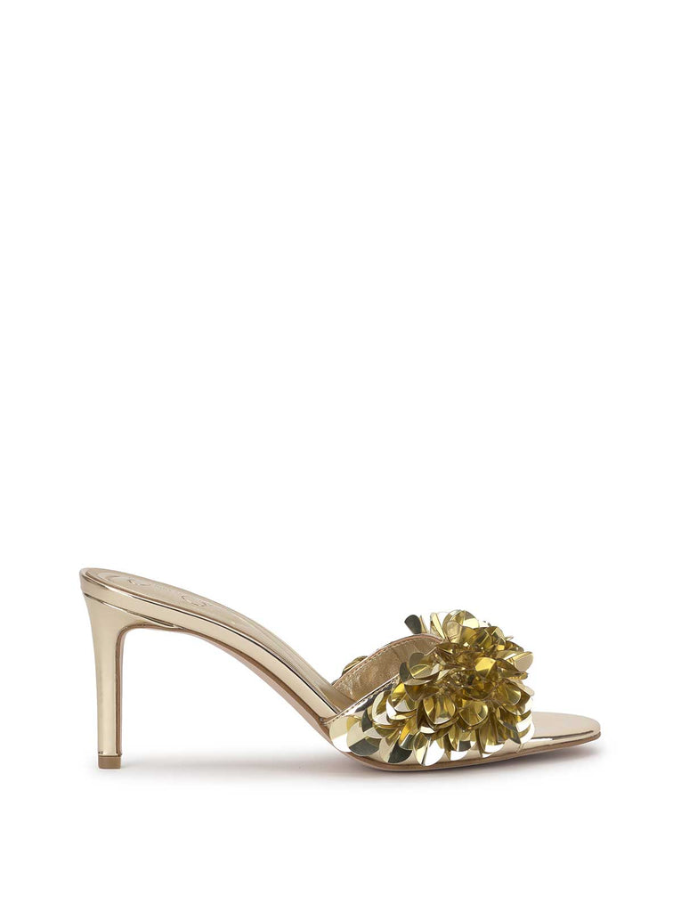 Palora High Heel in Light Gold