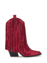 Paredisa Bootie in Red Muse