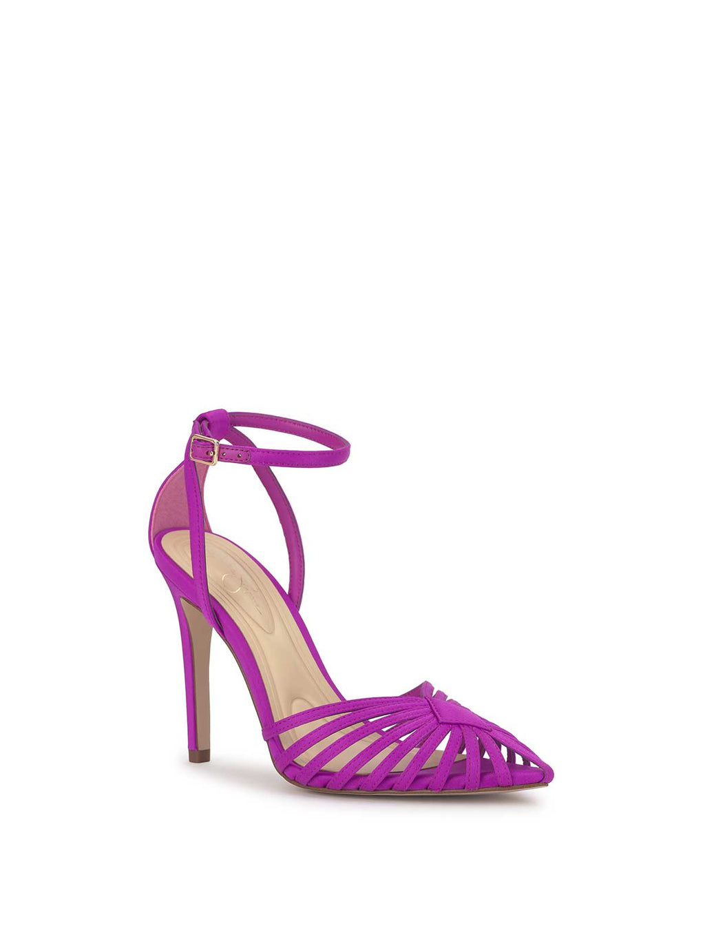 Paveri High Heel in Electric Mulberry