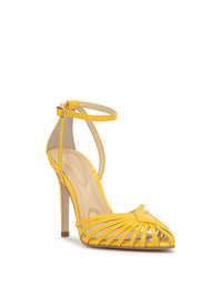 Paveri Pump in Golden Yellow
