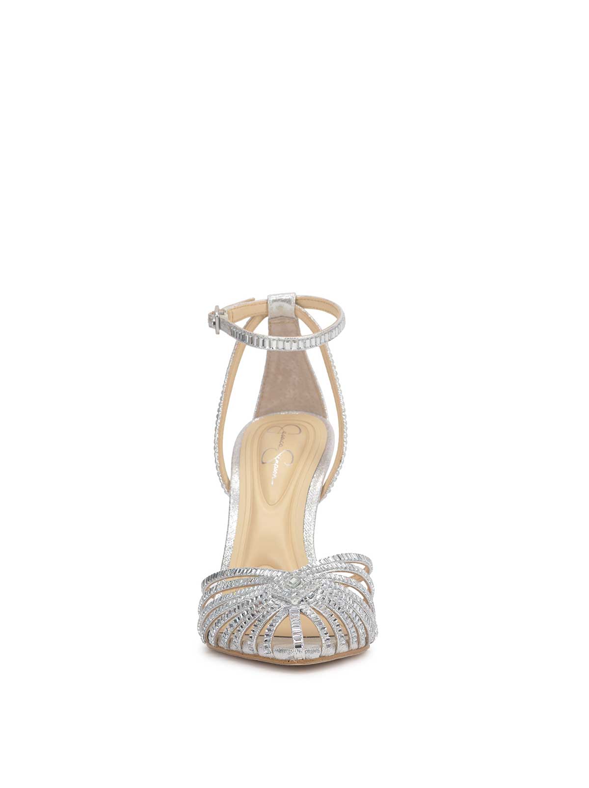 Paveri Pump in Silver