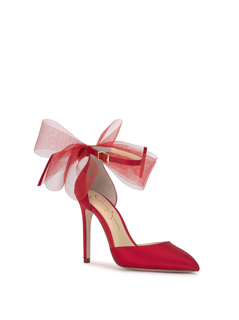Phindies Pump in Red Muse
