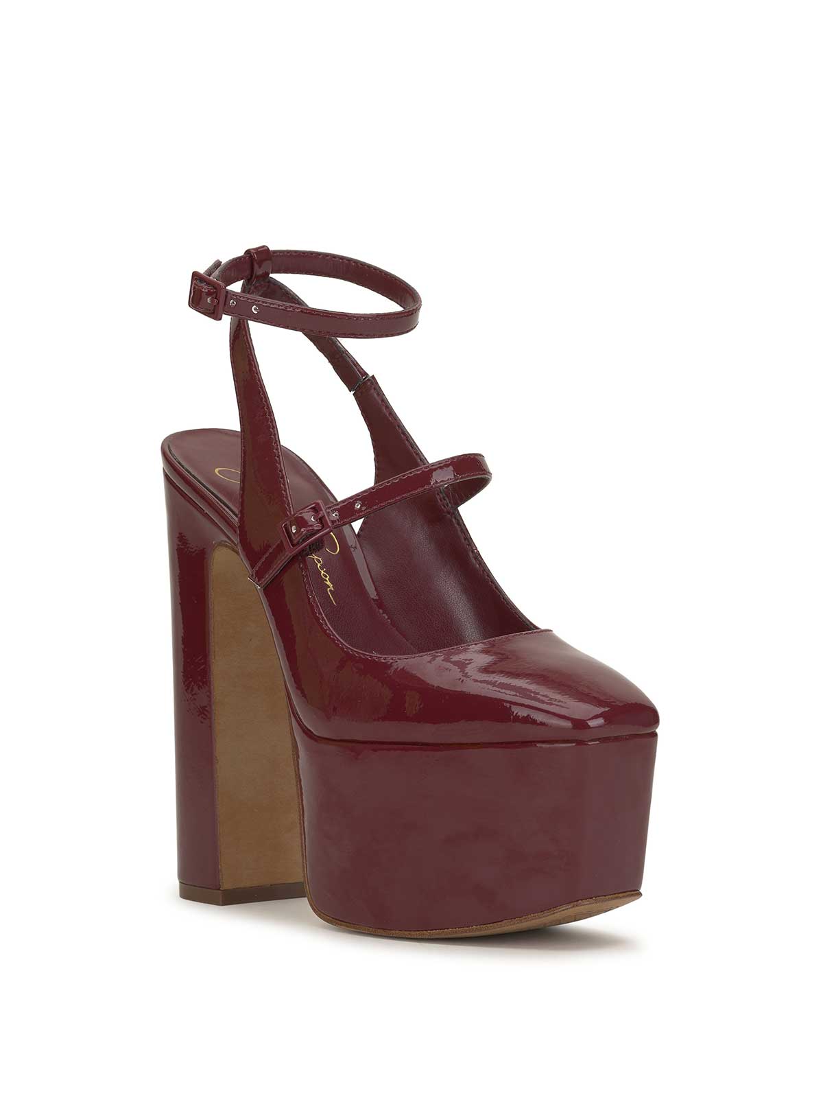 Pialley Platform Pump in Malbec – Jessica Simpson