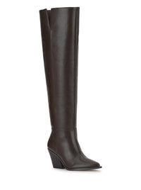 Pianila High Boot in Dark Truffle