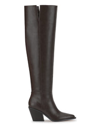 Pianila High Boot in Dark Truffle
