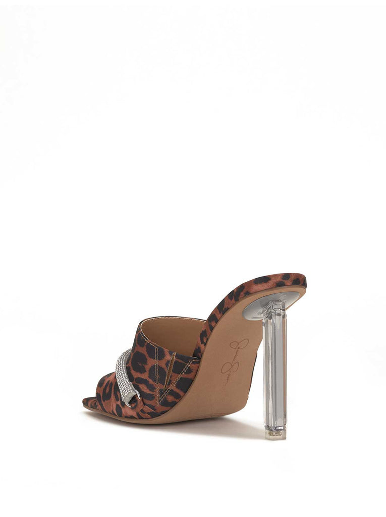 Piaria High Heel Sandal in Safari Leopard