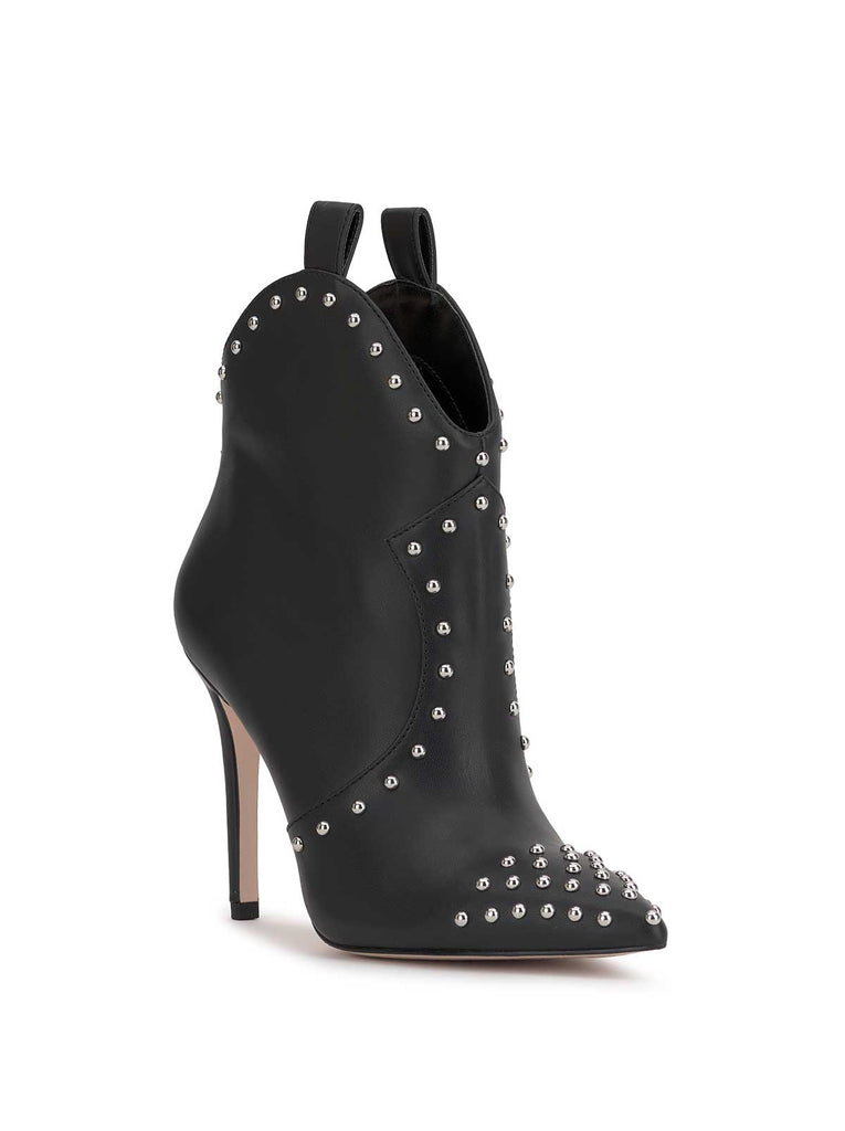 Pixillez Studded Bootie in Black