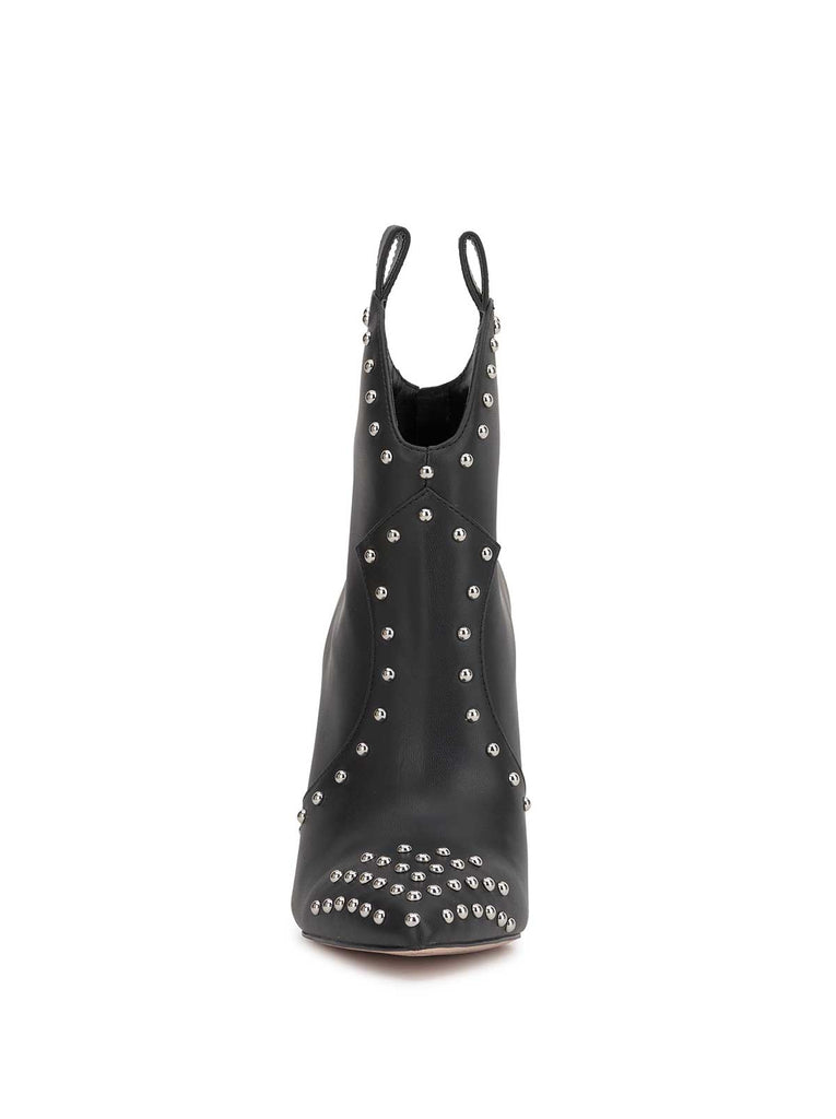 Pixillez Studded Bootie in Black