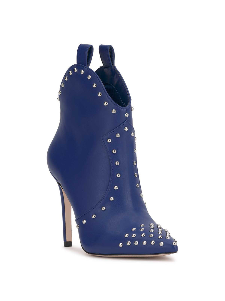 Pixillez Studded Bootie in Blue Hour