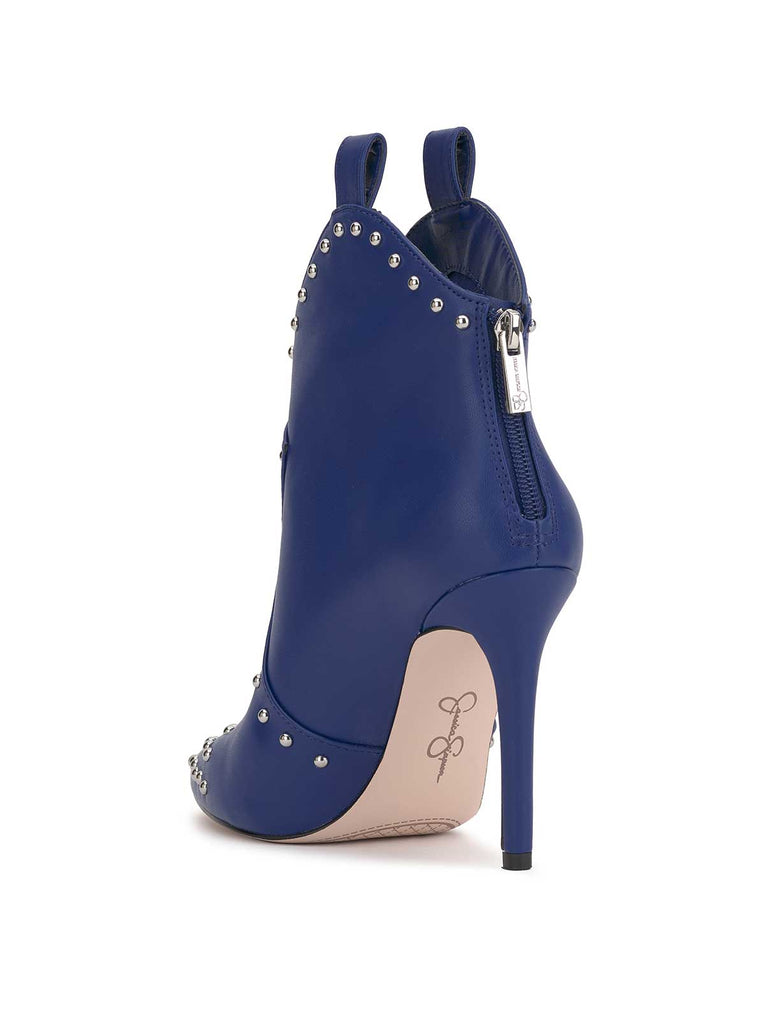 Pixillez Studded Bootie in Blue Hour