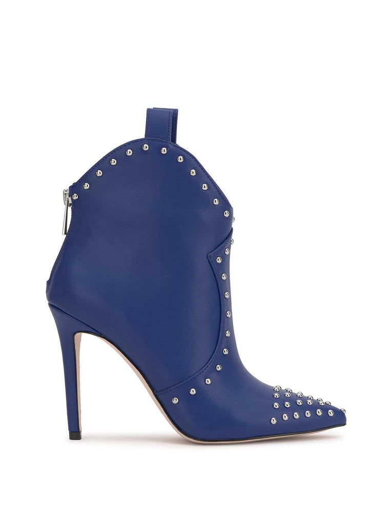 Pixillez Studded Bootie in Blue Hour