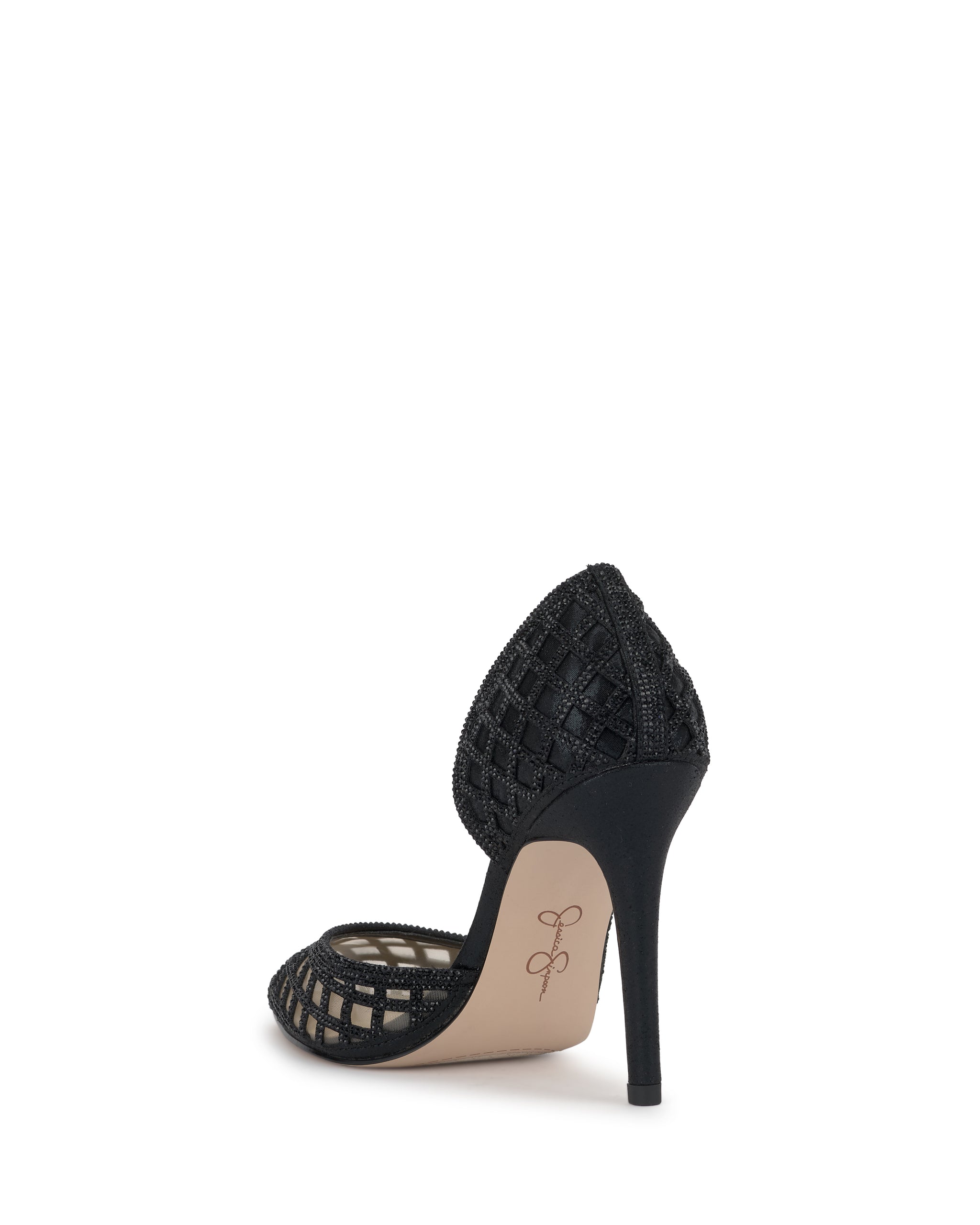 サミー Prizma D'Orsay Pump in Black Sparkle Lace – Jessica Simpson