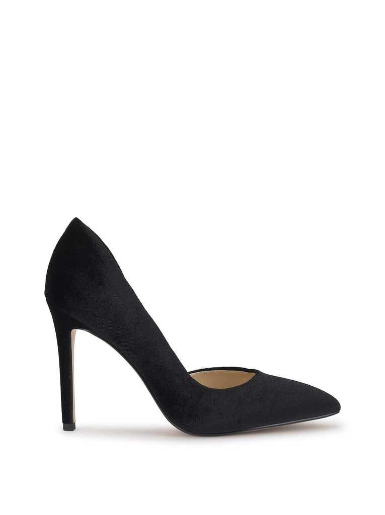 Prizma D'Orsay Pump in Black Velvet – Jessica Simpson