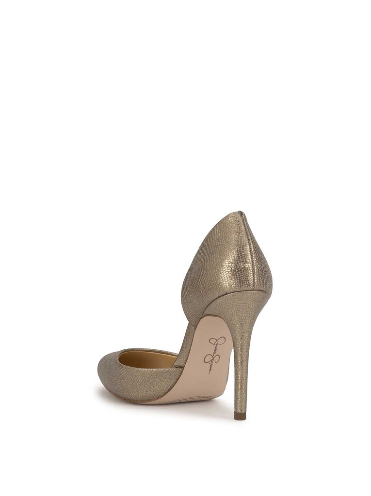 Prizma D'Orsay Pump in Bronze Lizard