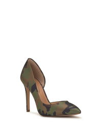 Prizma D'Orsay Pump in Forest Camo