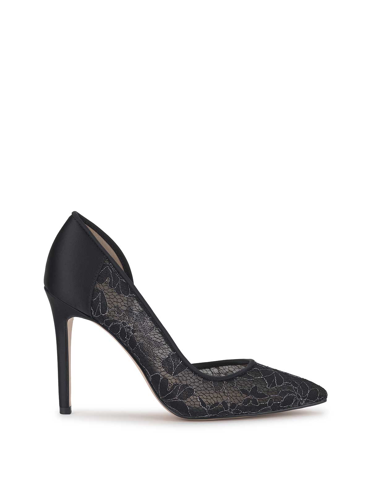 Prizma D'Orsay Pump in Black Lace – Jessica Simpson