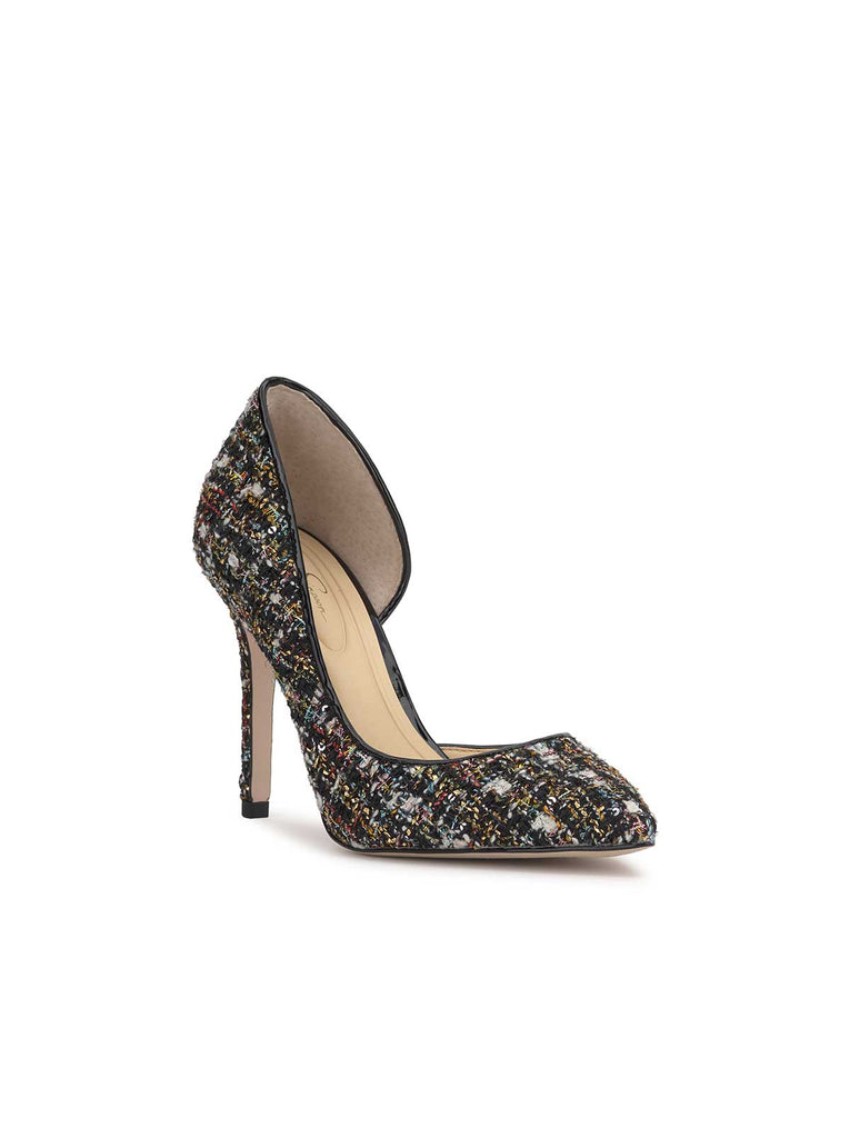 Prizma D'Orsay Pump in Tweed Sparkle