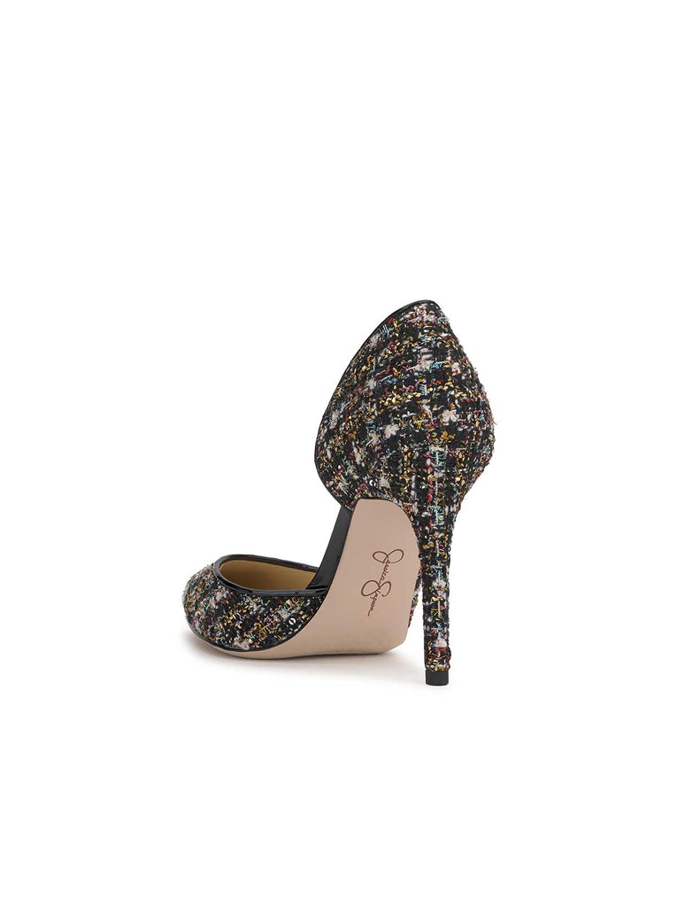 Prizma D'Orsay Pump in Tweed Sparkle