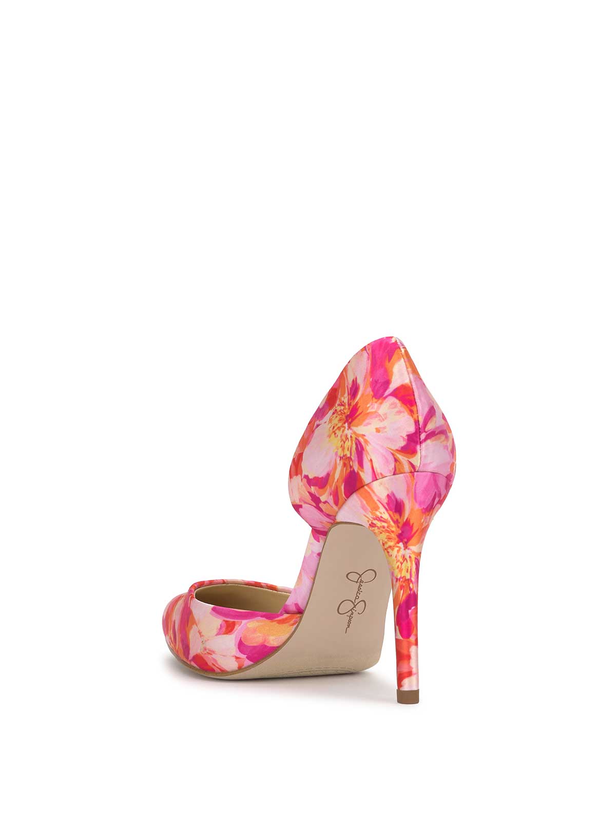 Prizma D'Orsay Pump in Pink Floral