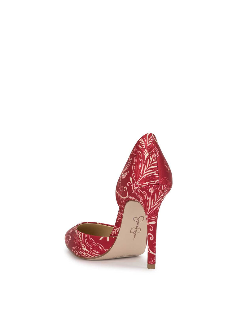 Prizma D'Orsay Pump in Red Multi