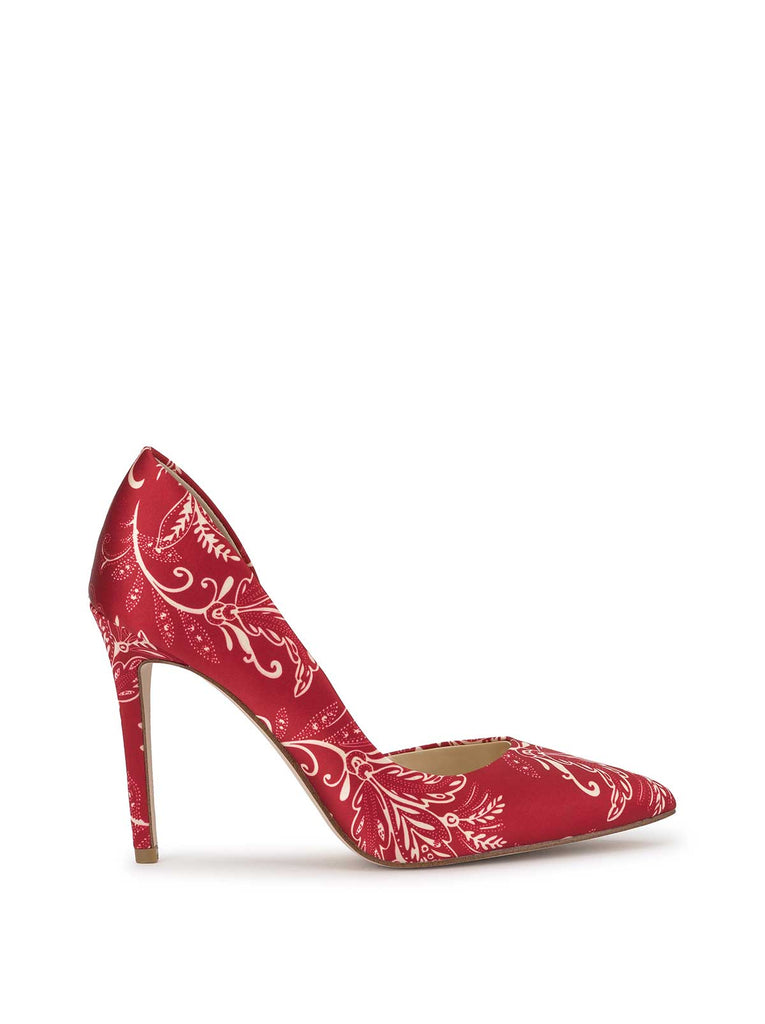 Prizma D'Orsay Pump in Red Multi