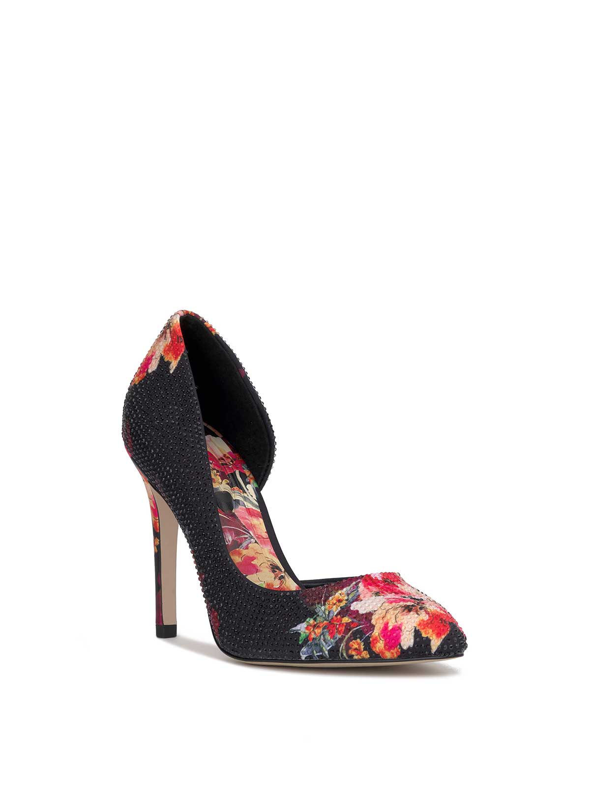 Prizma D'Orsay Pump in Black Blossom