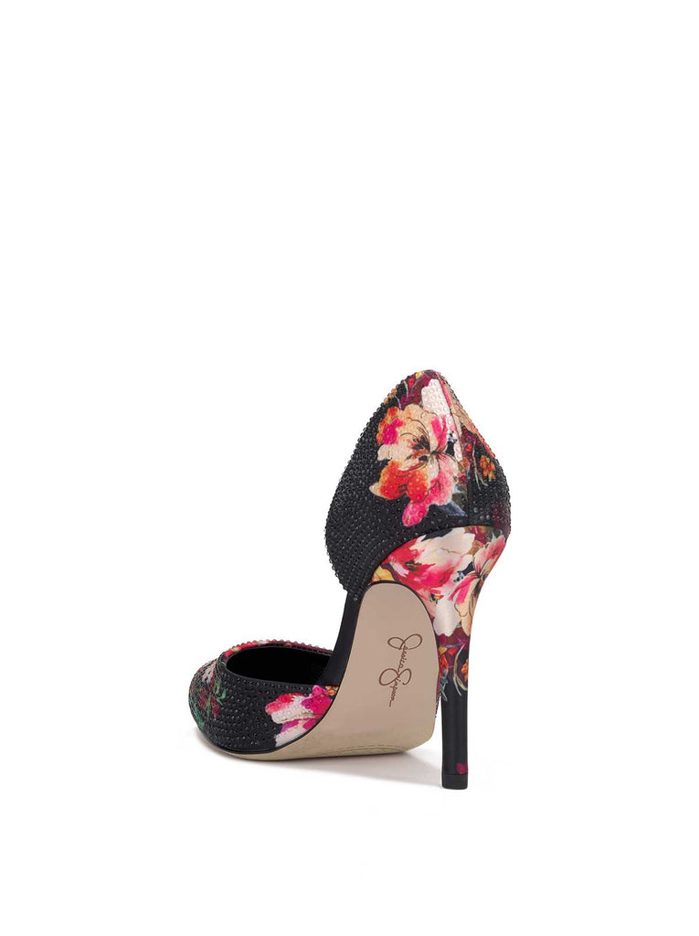 Prizma D'Orsay Pump in Black Blossom