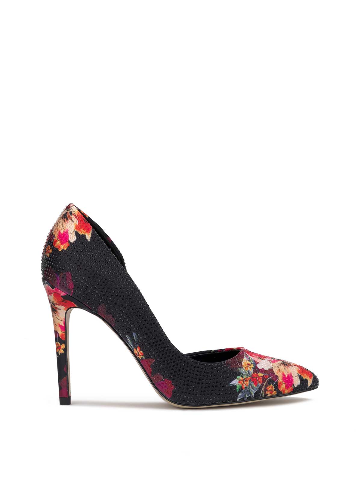 Prizma D'Orsay Pump in Black Blossom