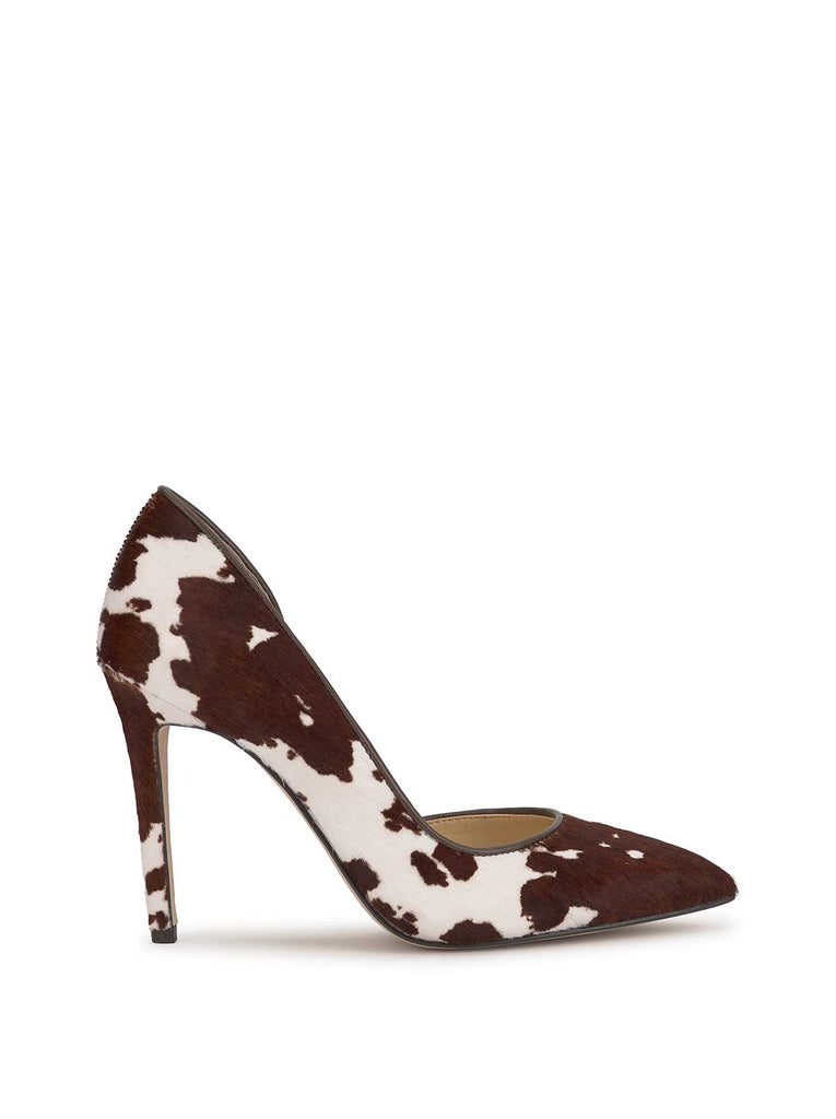 Prizma D'Orsay Pump in Cow Print