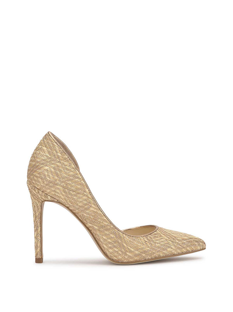 Prizma D'Orsay Pump in Natural Raffia