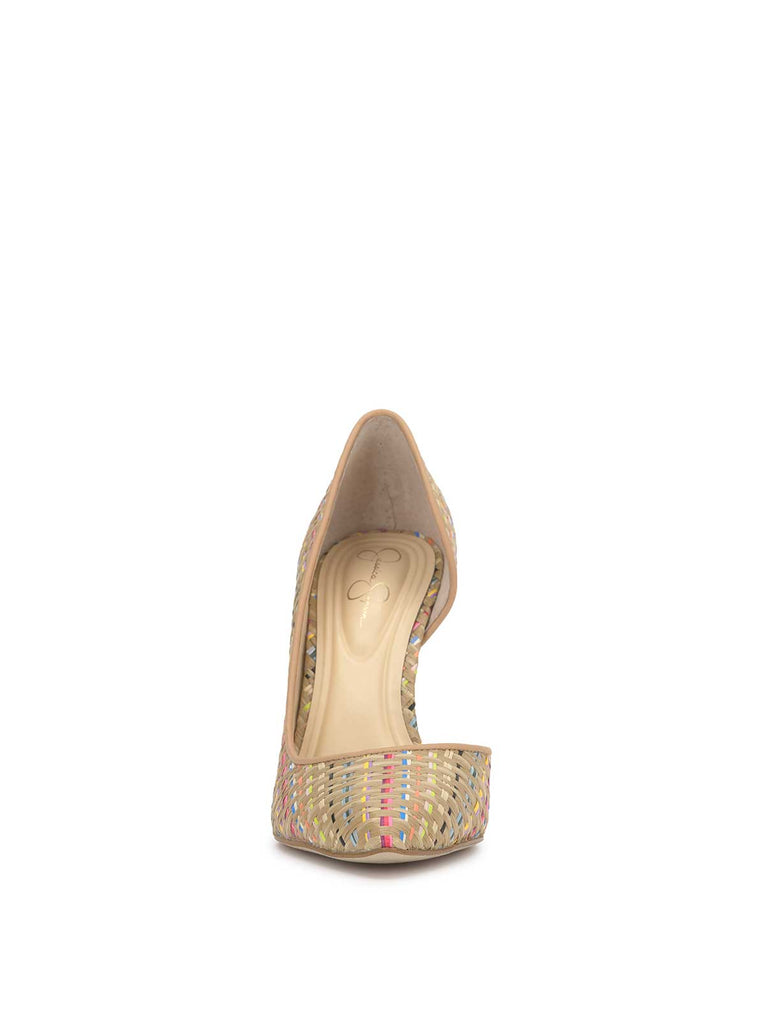 Prizma D'Orsay Pump in Natural Raffia