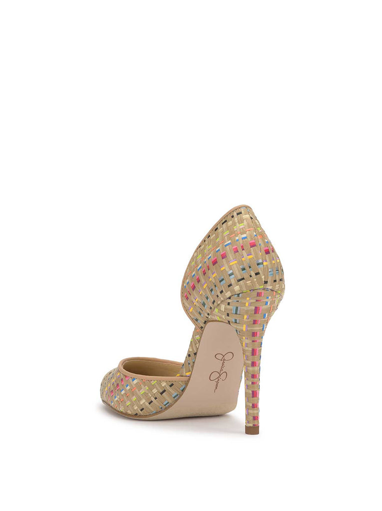 Prizma D'Orsay Pump in Natural Raffia