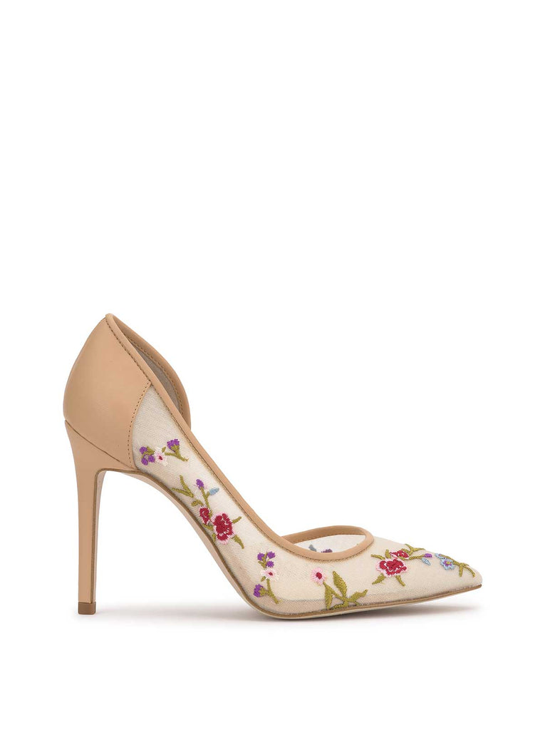 Prizma D'orsay Pump in Floral Mesh