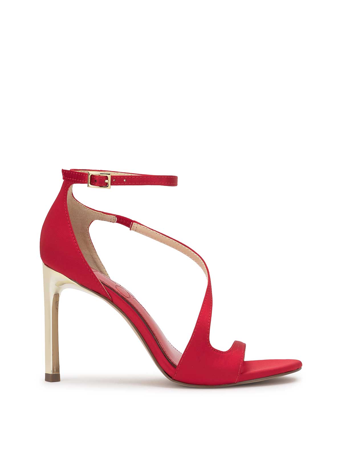 Qamille High Heel in Red Muse