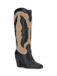 Raevini Boot in Black & Tan