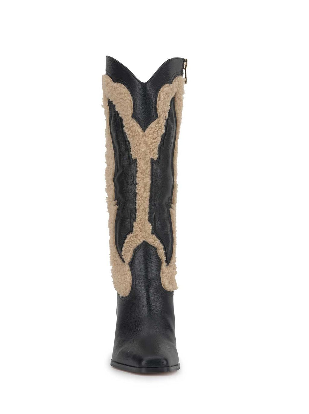 Raevini Boot in Black & Tan