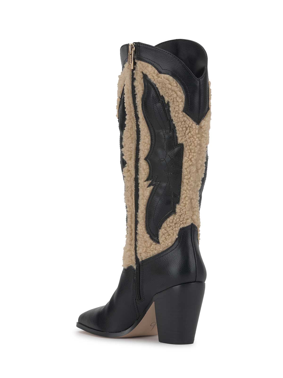 Raevini Boot in Black & Tan