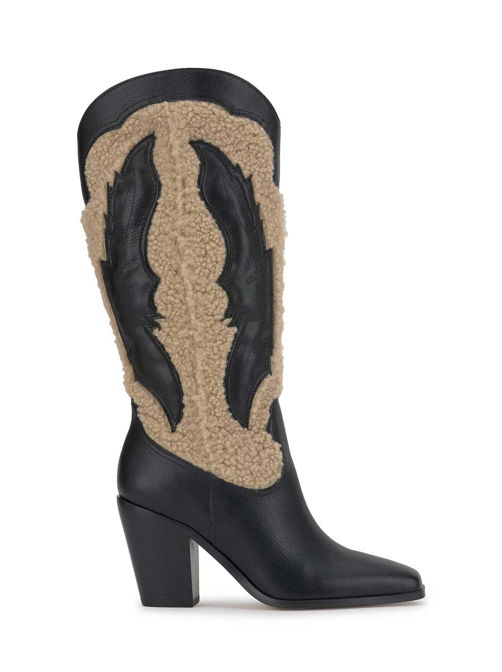 Raevini Boot in Black & Tan