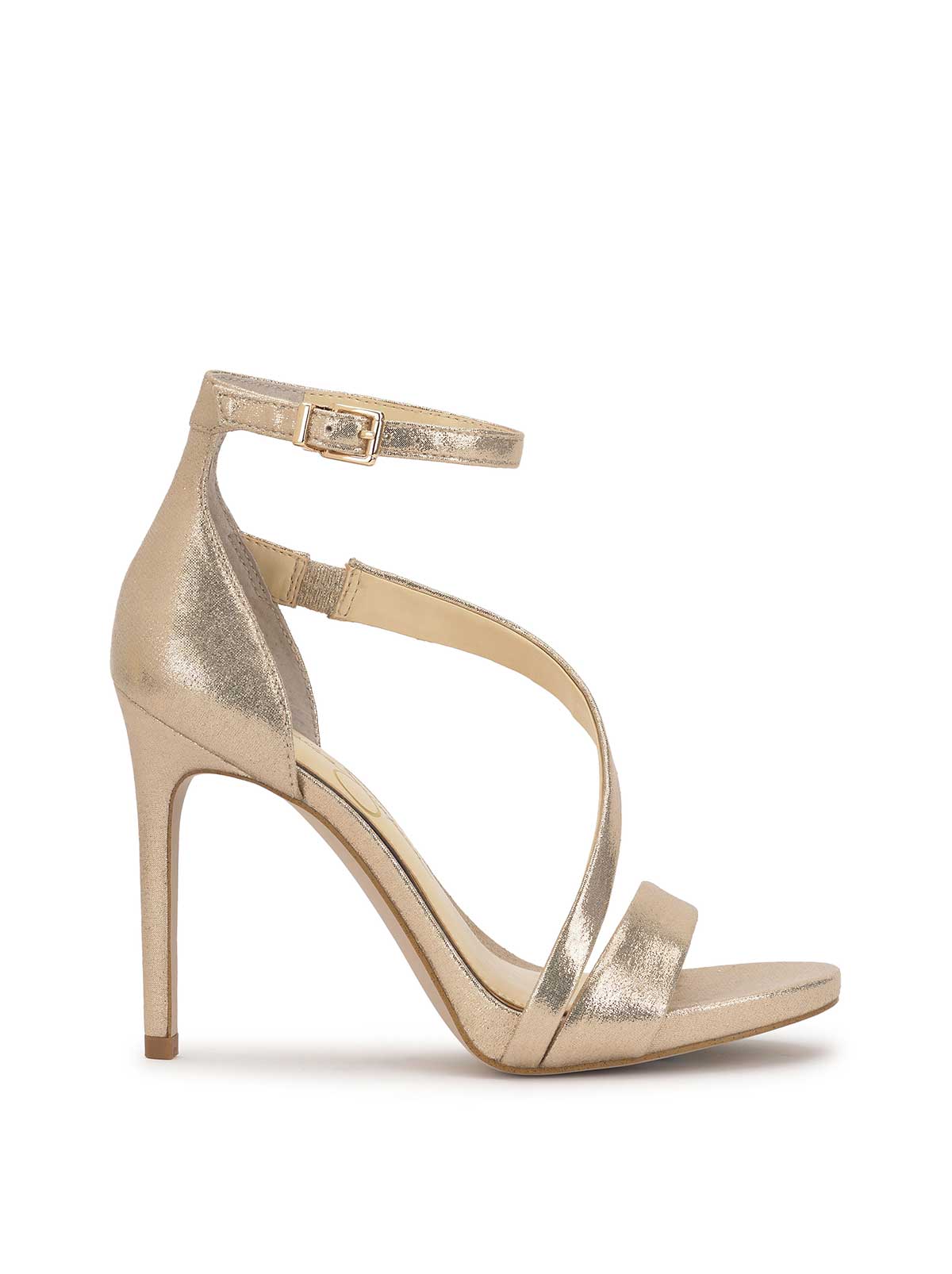 Rayli High Heel Sandal in Champagne