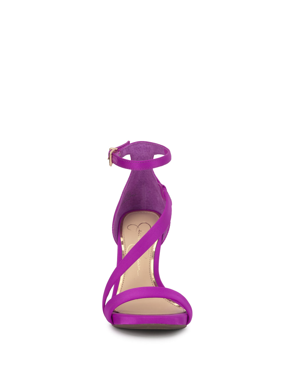 Rayli High Heel Sandal in Electric Mulberry