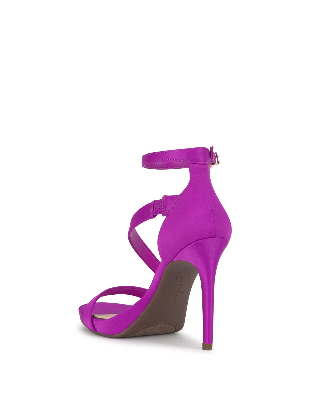 Rayli High Heel Sandal in Electric Mulberry