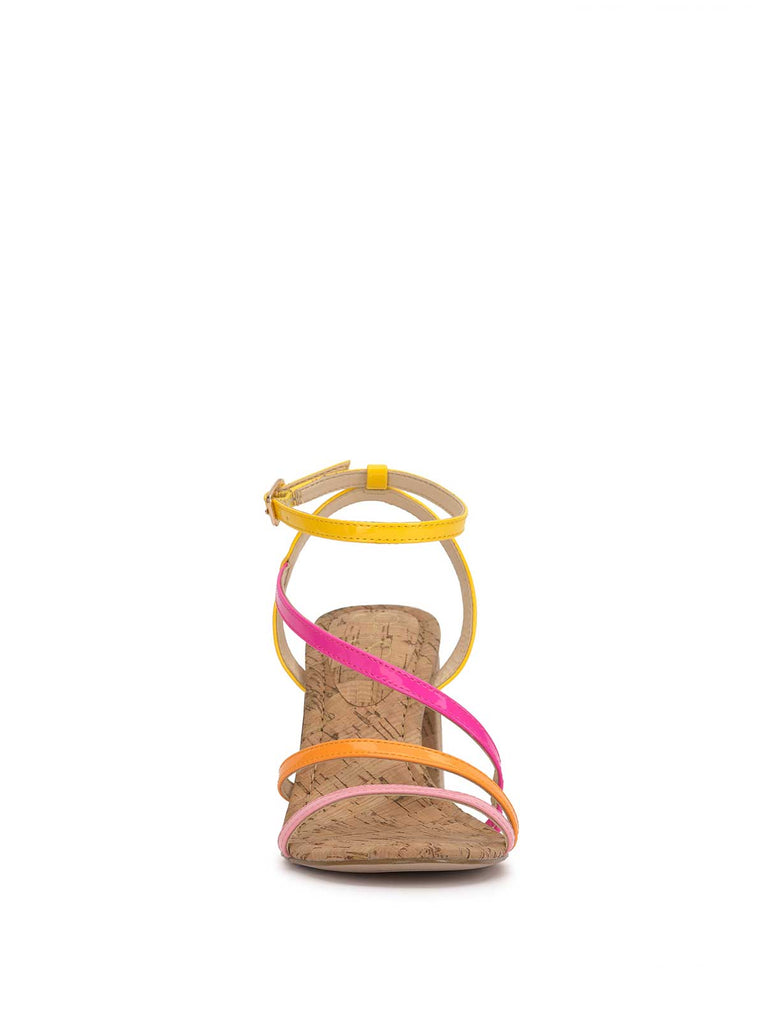 Reyvin Strappy Sandal in Bubble Gum