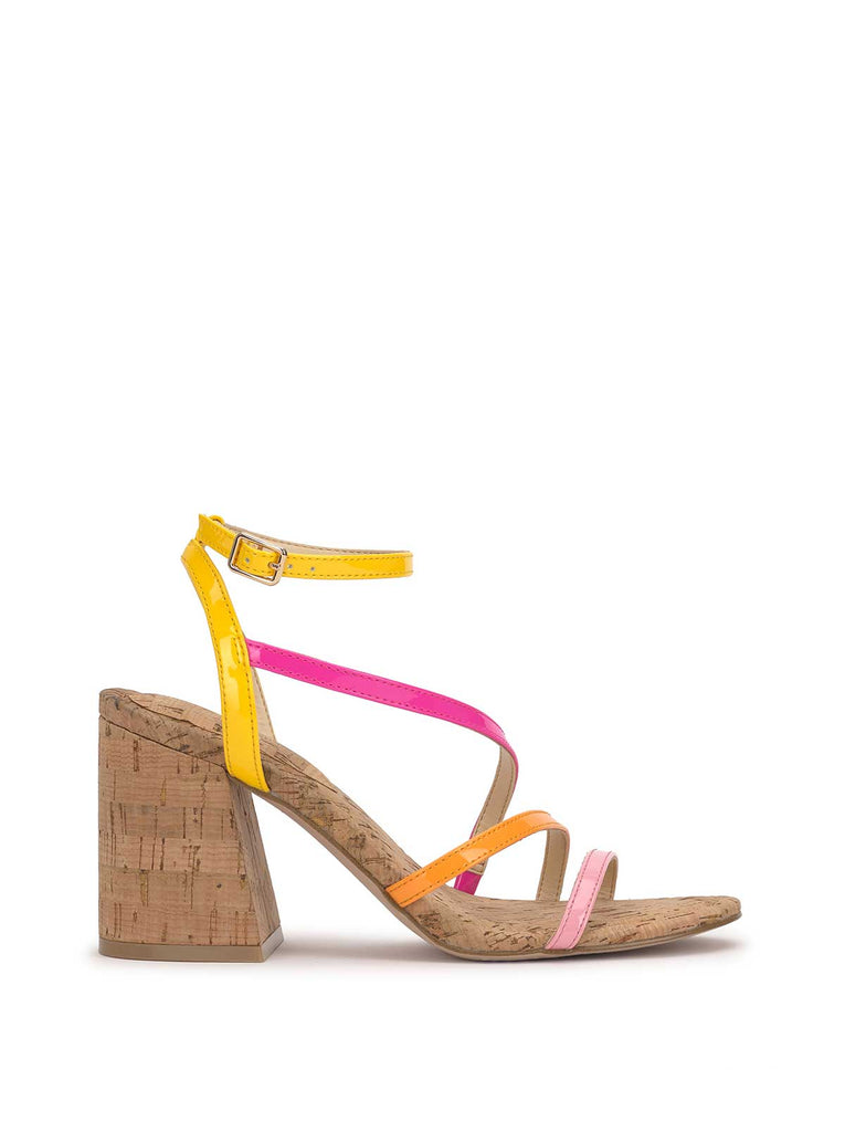 Reyvin Strappy Sandal in Bubble Gum
