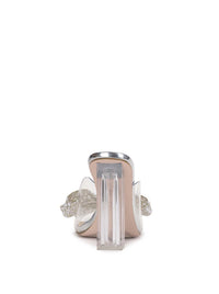 Saidah Block Heel in Clear