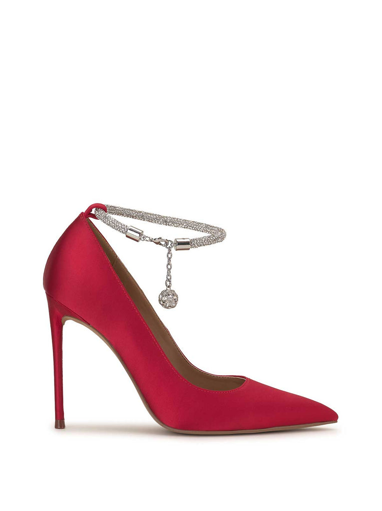 Sekani Pump in Red Muse