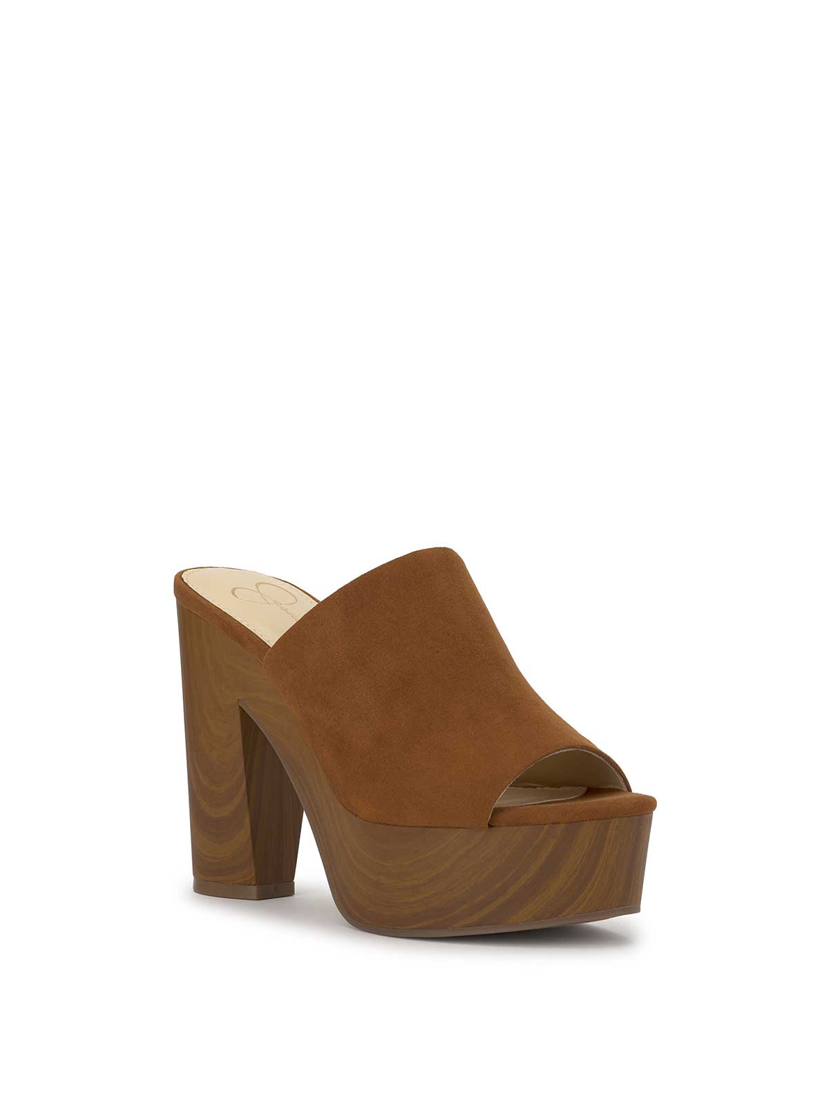 Shelbie Platform Slide in Tuscan Tan