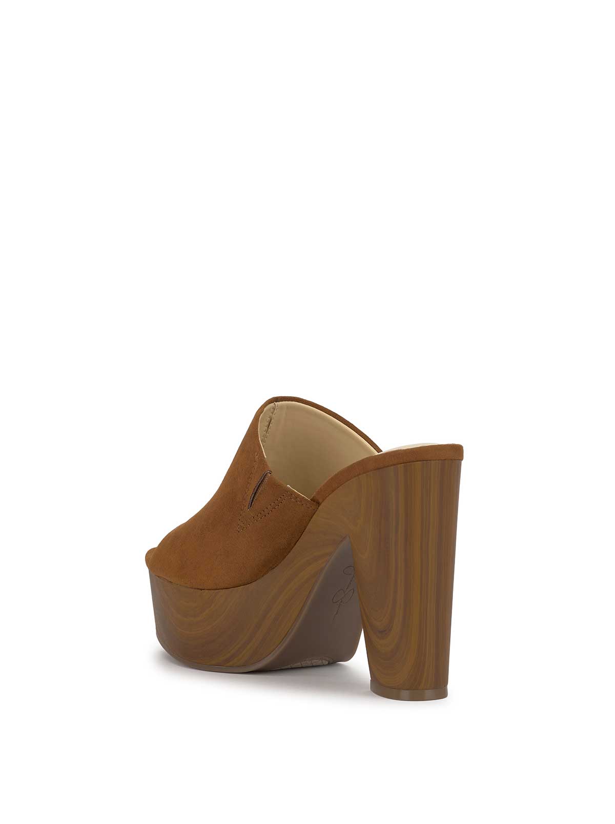 Shelbie Platform Slide in Tuscan Tan