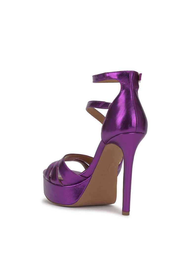 Shyremin Platform Sandal in Purple